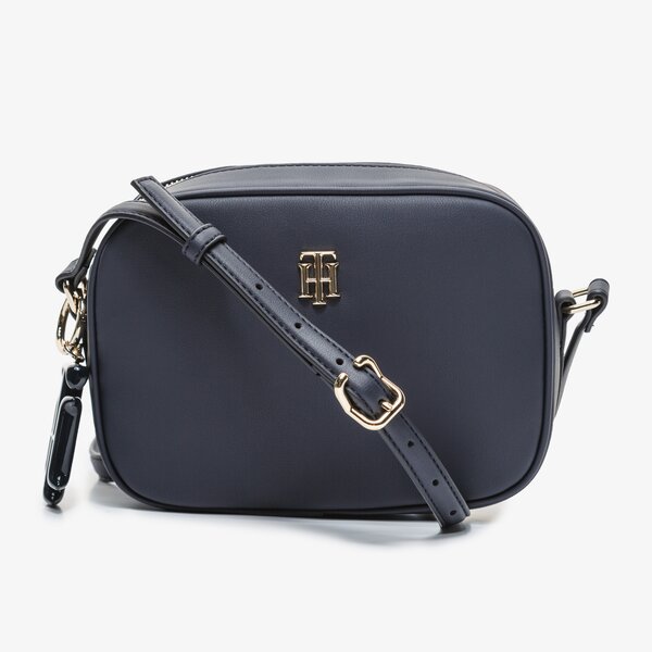 Damska torebka TOMMY HILFIGER TOREBKA CHIC CAMERA BAG aw0aw08224cjm kolor granatowy