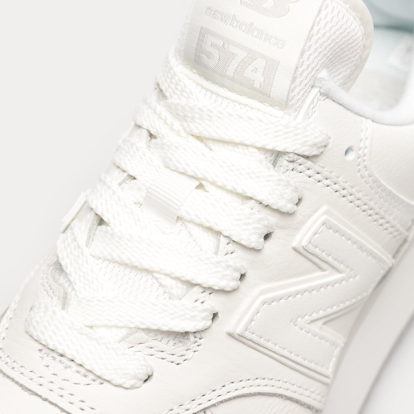 Damskie sneakersy (buty) NEW BALANCE 574  wl574zfw kolor biały