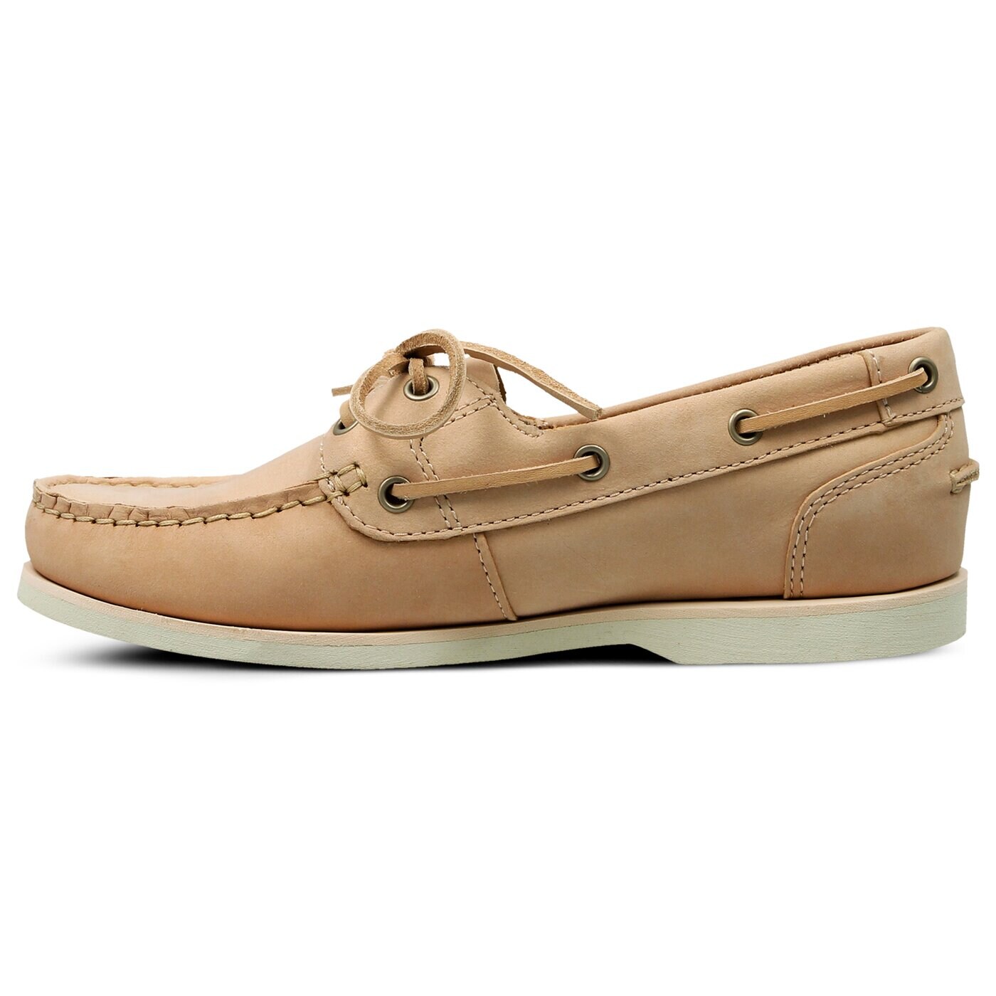 Damskie mokasyny i półbuty TIMBERLAND CLASSIC BOAT UNLINED BOAT a1naq kolor beżowy