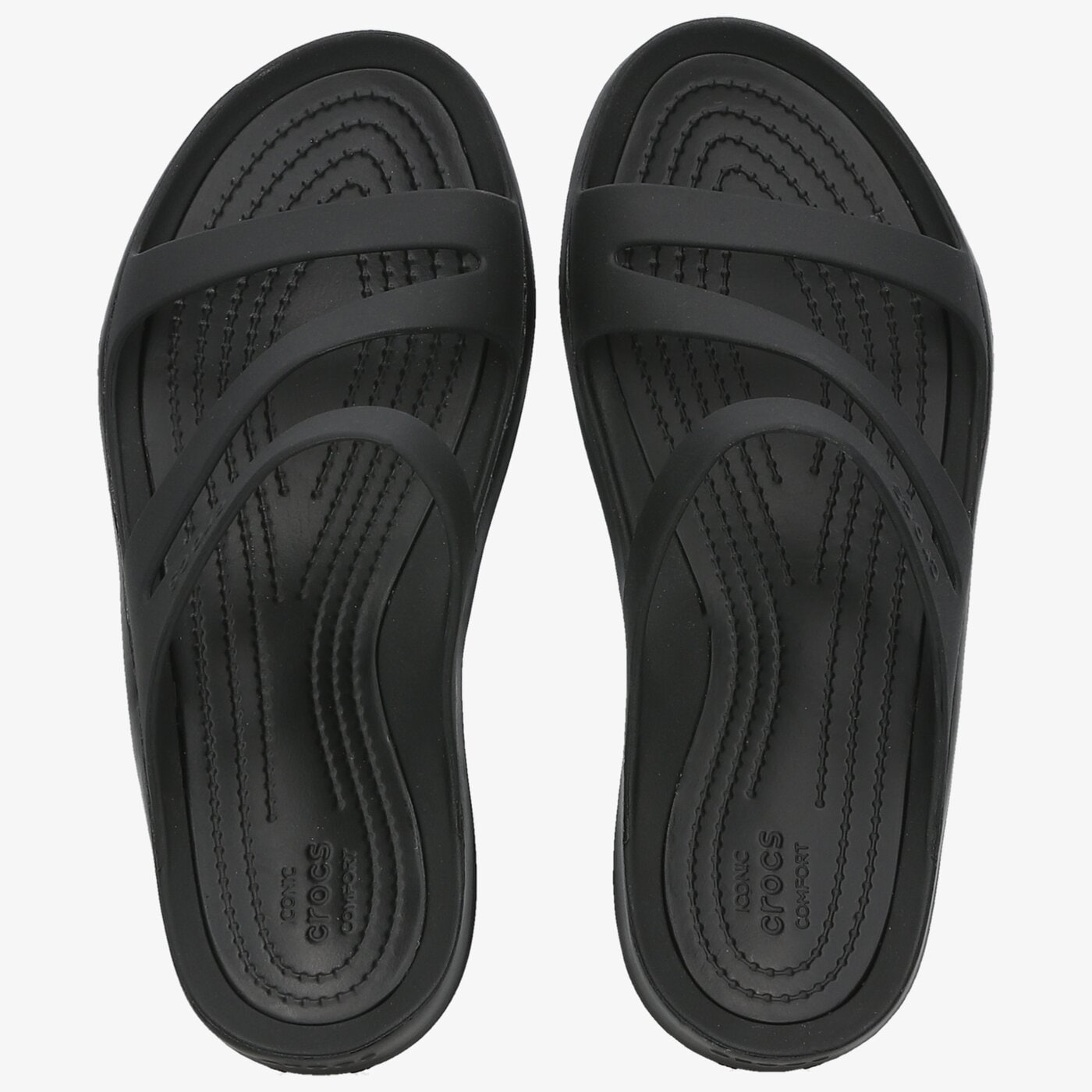 Damskie sandały CROCS SWIFTWATER SANDAL W 203998060 kolor czarny