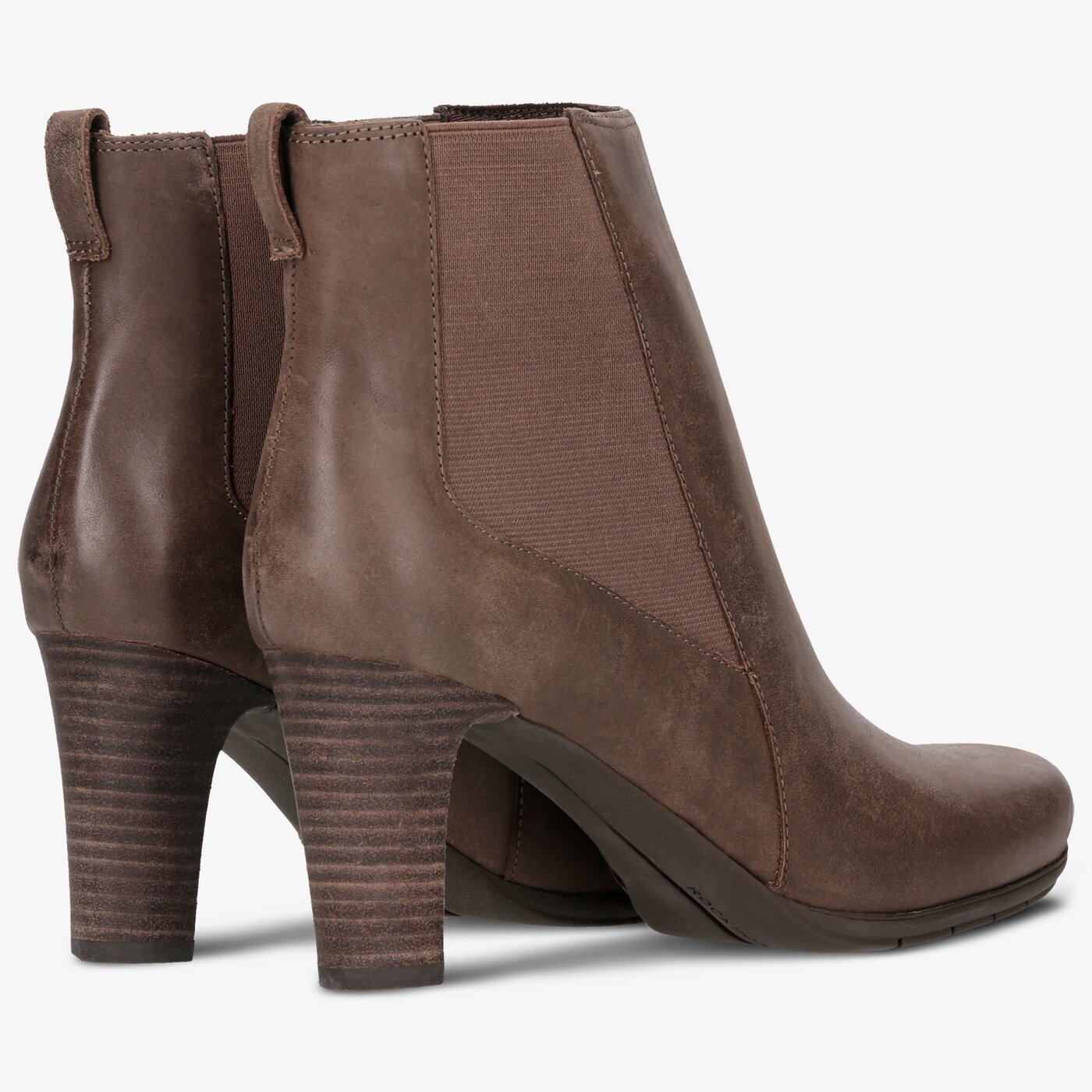 Damskie botki / sztyblety ROCKPORT TM75MMH CHELSEA m77669 kolor brązowy