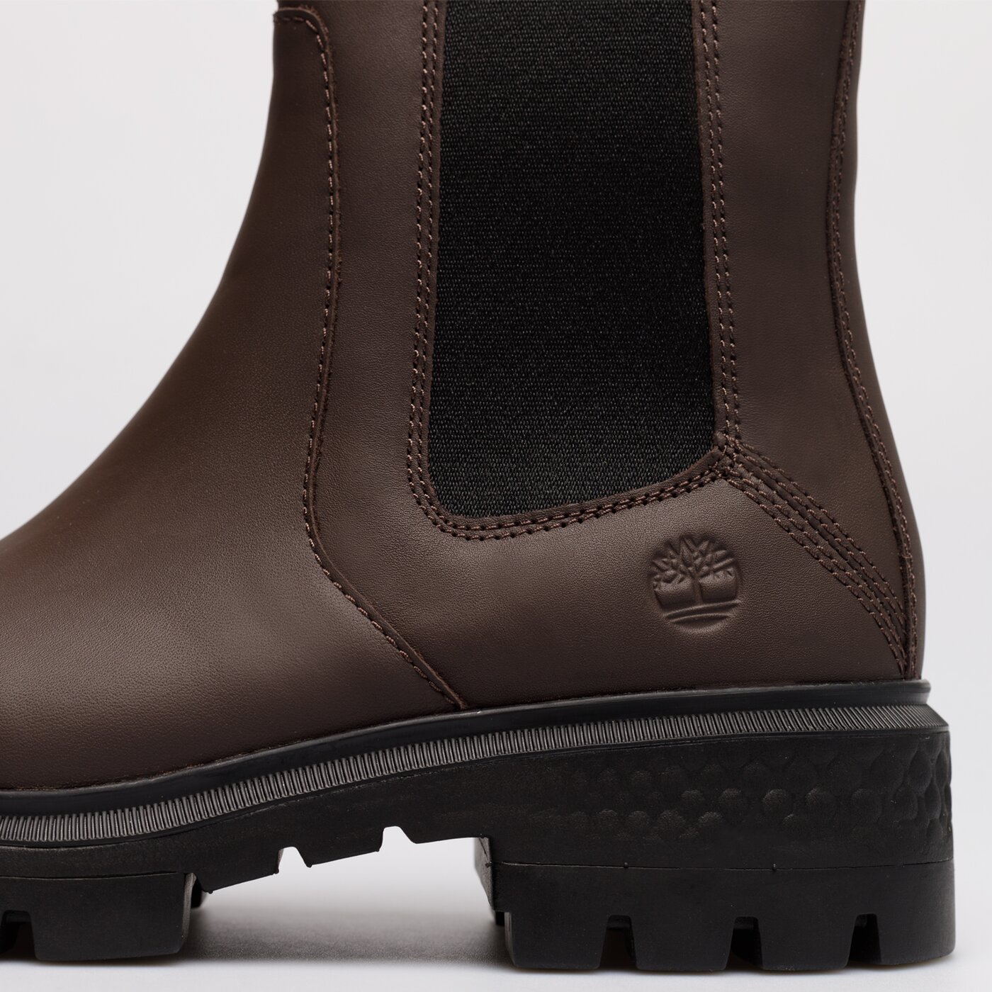 Damskie botki / sztyblety TIMBERLAND CORTINA VALLEY CHELSEA tb0a5t92v131 kolor brązowy