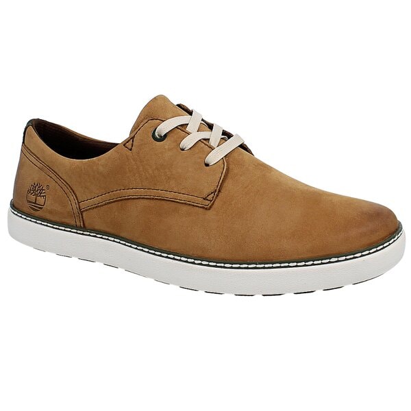 Męskie półbuty TIMBERLAND PLAIN TOE OXFORD a12so kolor brązowy