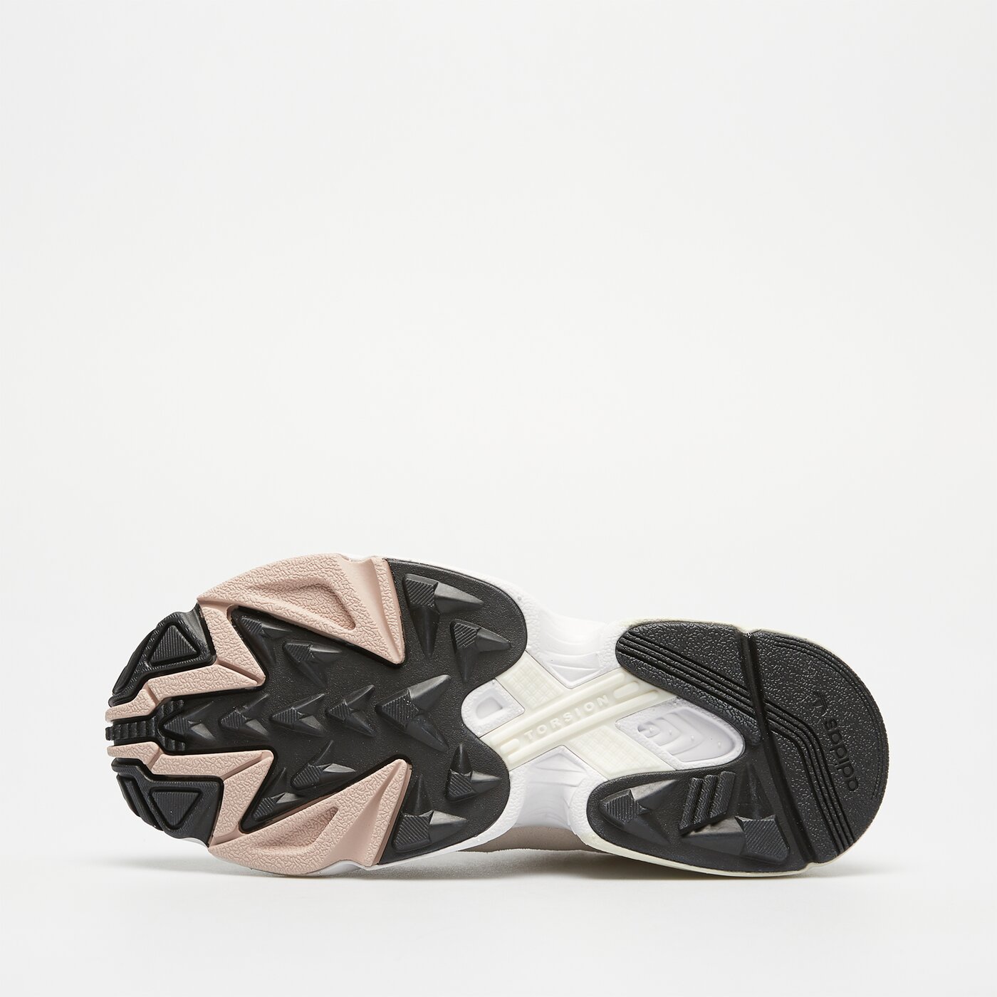 Damskie sneakersy (buty) ADIDAS FALCON W ie8203 kolor beżowy