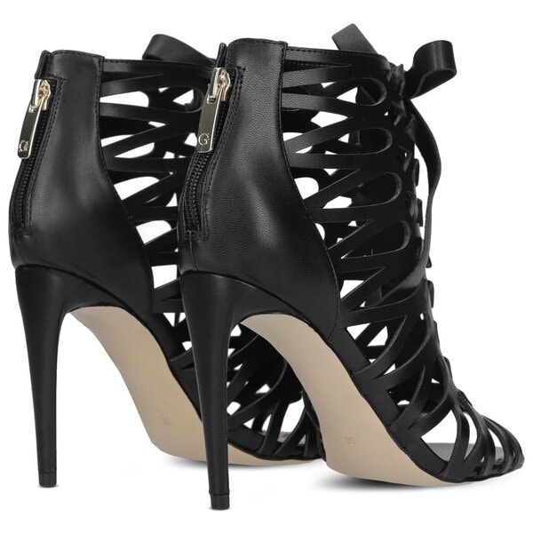 Damskie sandały GUESS ADYN flady1ele09black kolor czarny