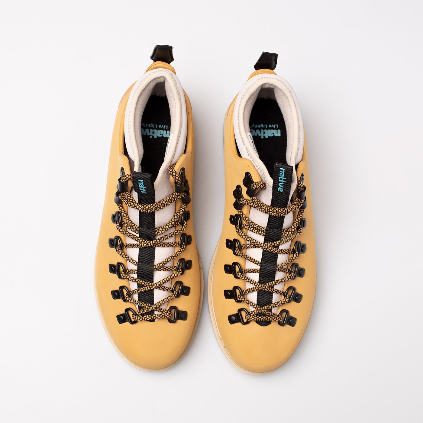 Męskie buty outdoor (trekkingowe) NATIVE FITZSIMMONS CITYLITE BLOOM 31106848-2195 kolor żółty