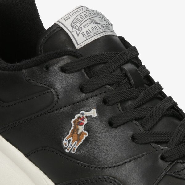Męskie sneakersy (buty) POLO RL TRCKSTR PONY SNEAKERS ATHLETIC SHOE  809757283001 kolor czarny