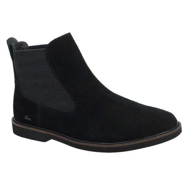 Damskie botki / sztyblety LACOSTE THIONNA 728srw1135024 kolor czarny