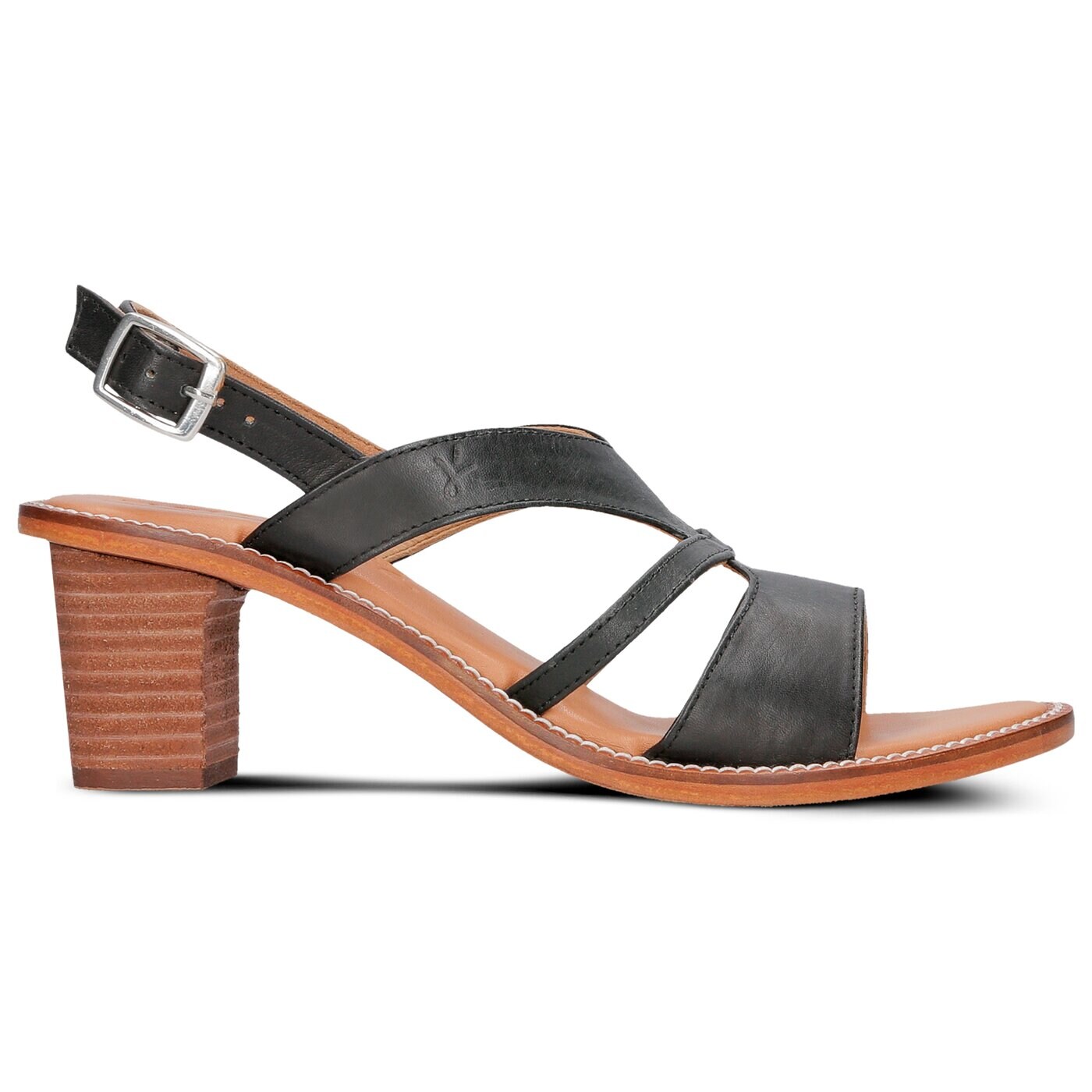 Damskie sandały EMU ISLA BLACK w11731black kolor czarny