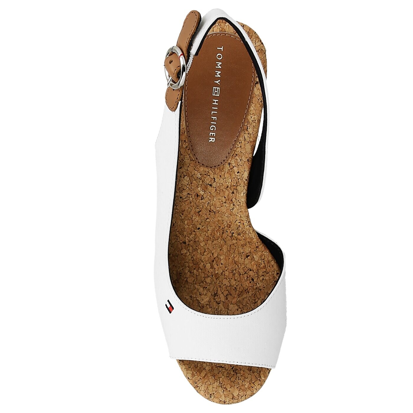 Damskie sandały TOMMY HILFIGER INT-E1285STEL LE 38C fw0fw00858016 kolor biały