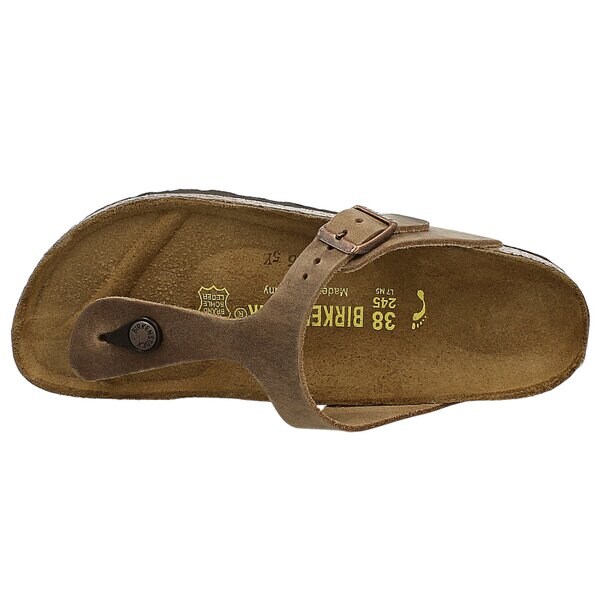 Damskie klapki BIRKENSTOCK GIZEH  943813 kolor brązowy
