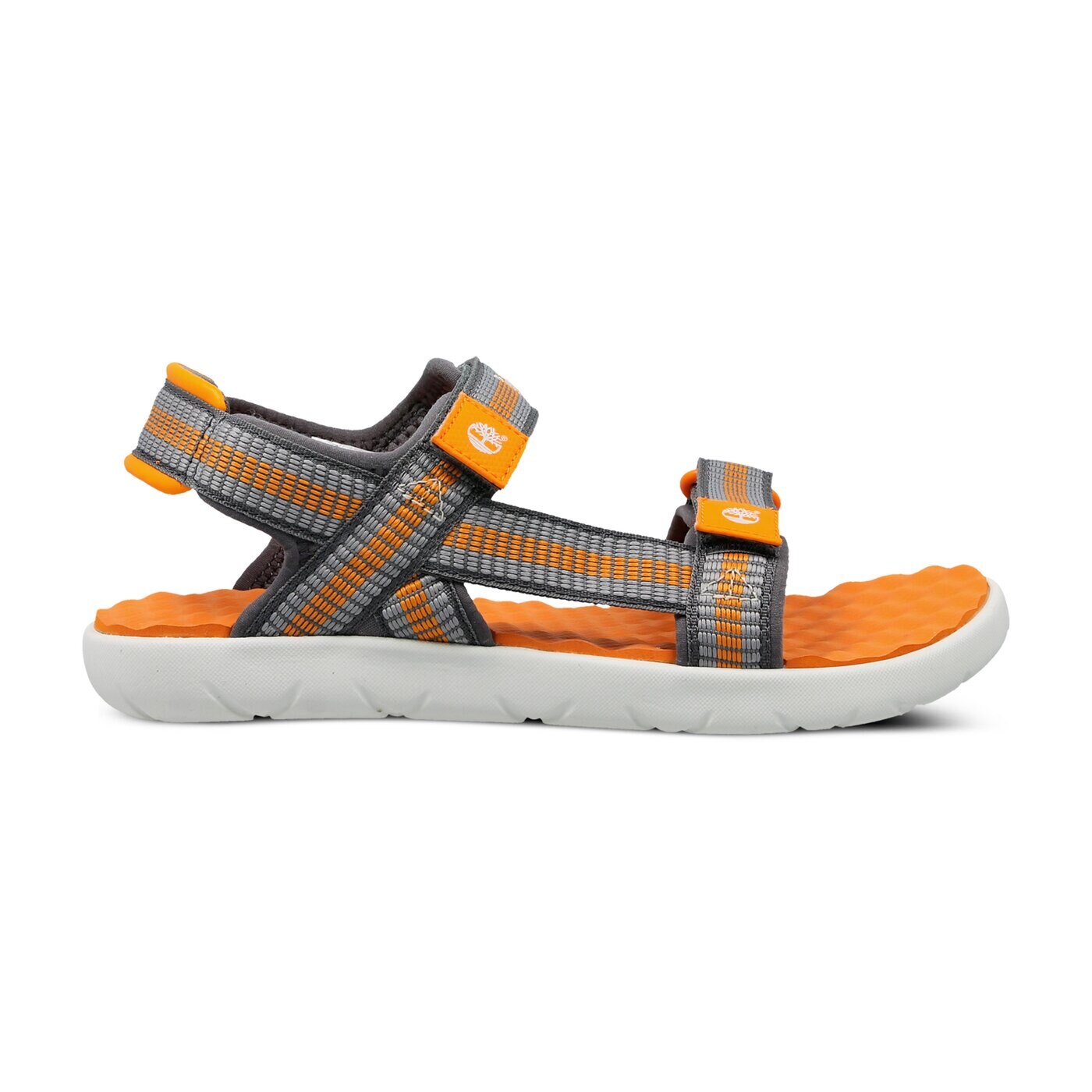 Dziecięce sandały / klapki TIMBERLAND PERKINS ROW WEBBING SNDL a1px5 kolor szary