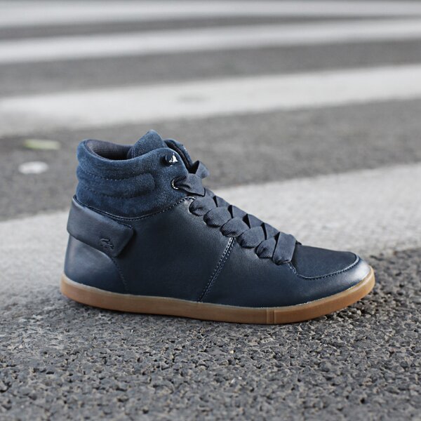 Damskie trampki LACOSTE CORLU 2 730srw0006003 kolor granatowy