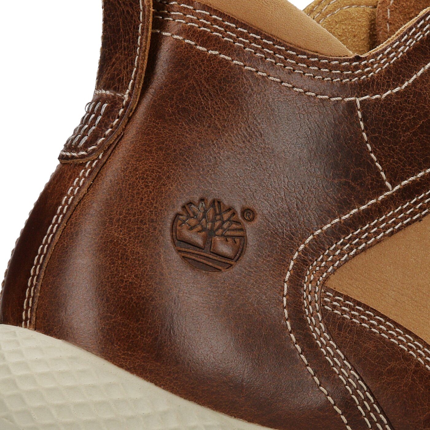 Męskie sneakersy (buty) TIMBERLAND FLYROAM LEATHER HIKER KER a1k9r kolor żółty