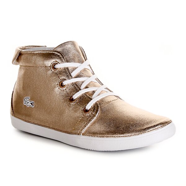 Damskie trampki LACOSTE ZIANE CHUKKA RUS 725spw4018gg1 kolor żółty