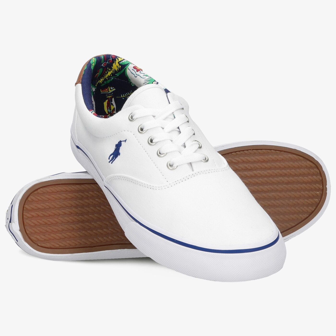 Męskie trampki POLO RL THORTON SNEAKERS VULC  816829749003 kolor biały