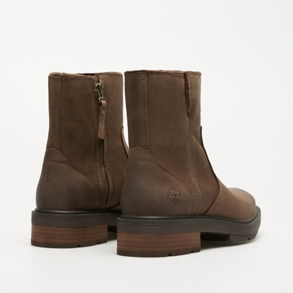 Damskie botki / sztyblety TIMBERLAND BRIMFIELD MID WARM LINED BOOT tb0a28u8em41 kolor beżowy