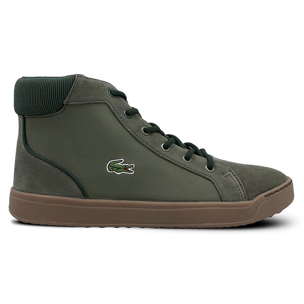Dziecięce sneakersy (buty) LACOSTE EXPLORATEUR MID 416 1 732caj1014177 kolor zielony