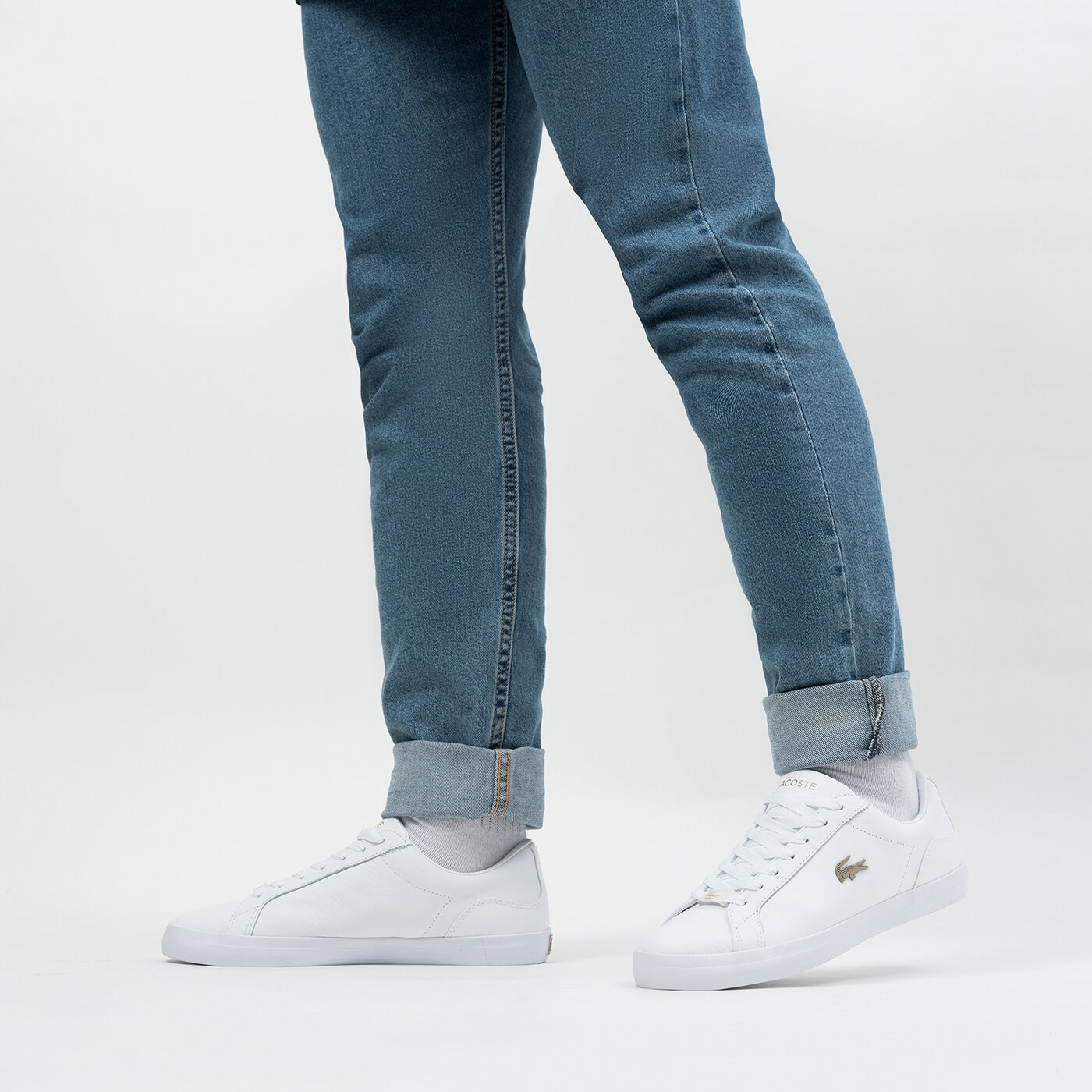 Męskie trampki LACOSTE LEROND 0721 1 CMA 741cma001521g kolor biały