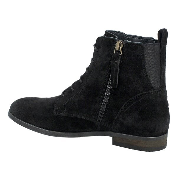 Damskie botki / sztyblety TOMMY HILFIGER BILLIE 12B  fw56817616990 kolor czarny