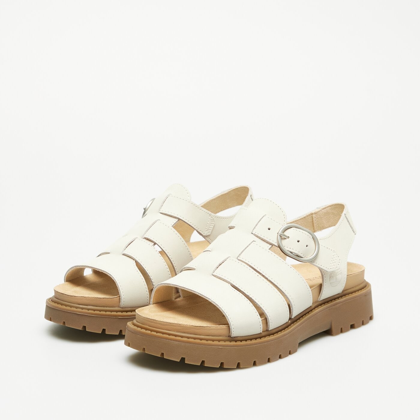 Damskie sandały TIMBERLAND CLAIREMONT WAY FISHERMAN SANDAL tb0a2q1pex41 kolor biały