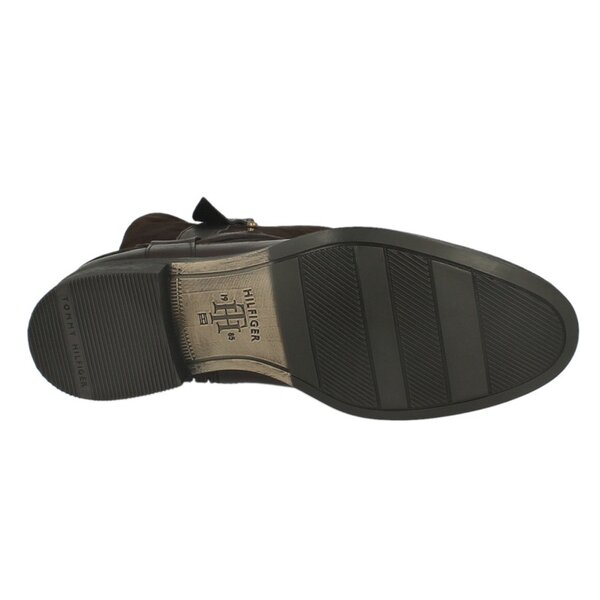 Damskie kozaki TOMMY HILFIGER HAMILTON 8 C  fw56816025212 kolor brązowy