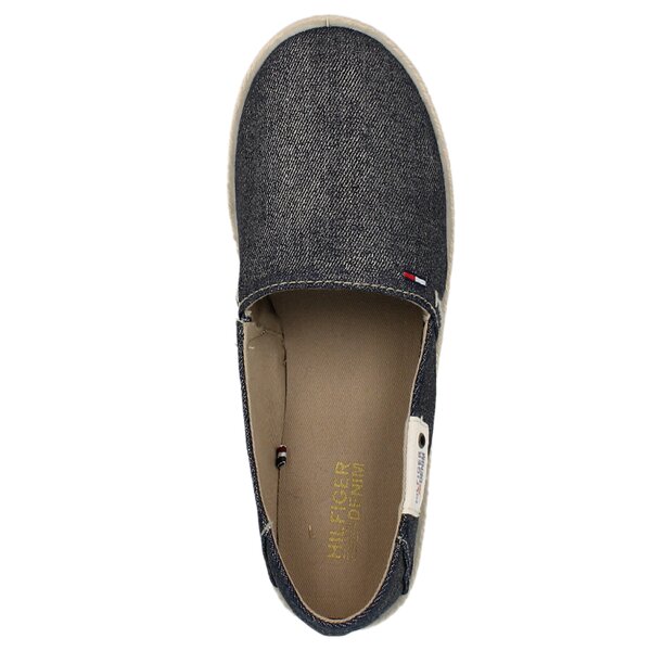 Damskie trampki TOMMY HILFIGER SARI 1E  en56818732368 kolor granatowy