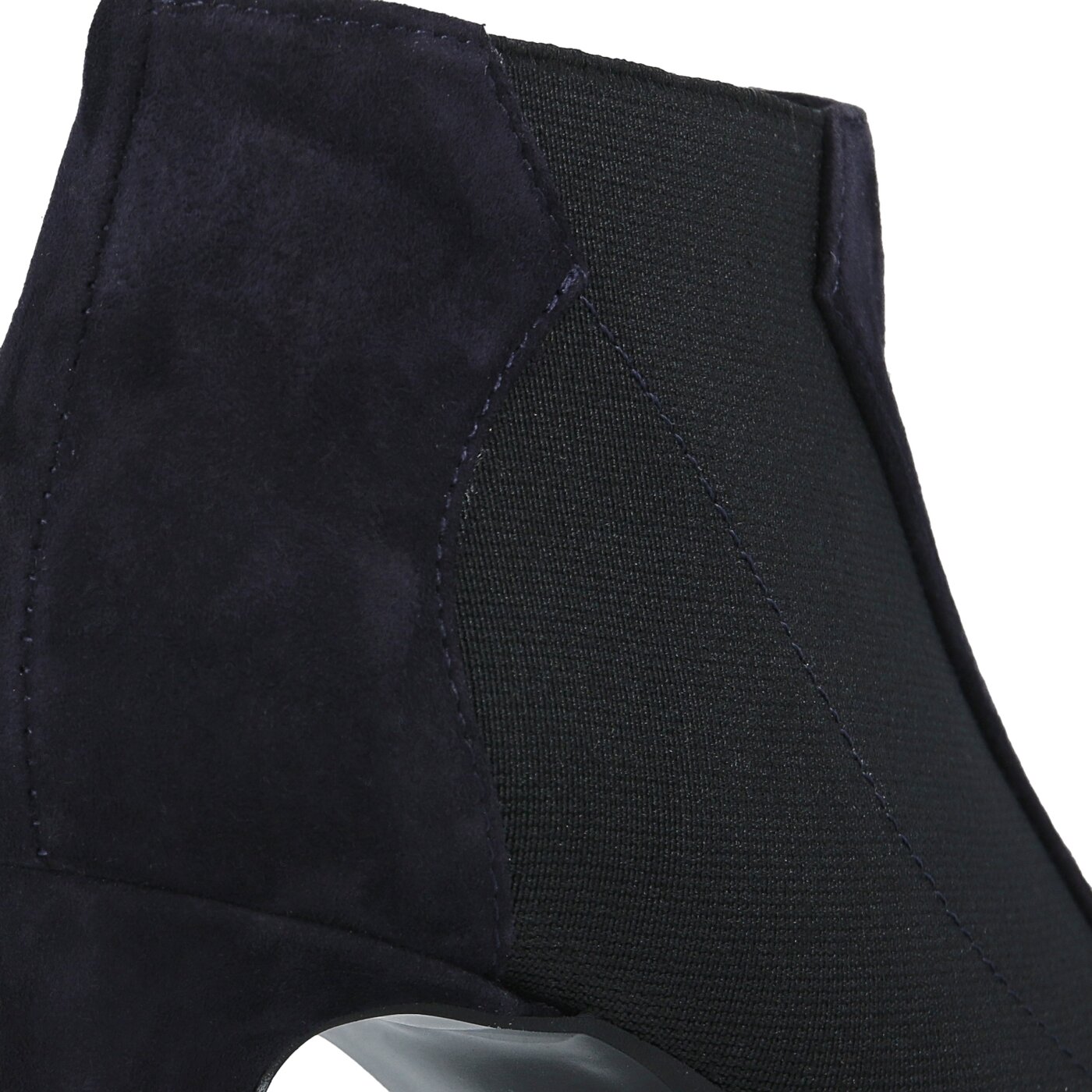 Damskie buty za kostkę BALDOWSKI BOTEK NA SZPILCE D021817633001 d021817633001 kolor granatowy