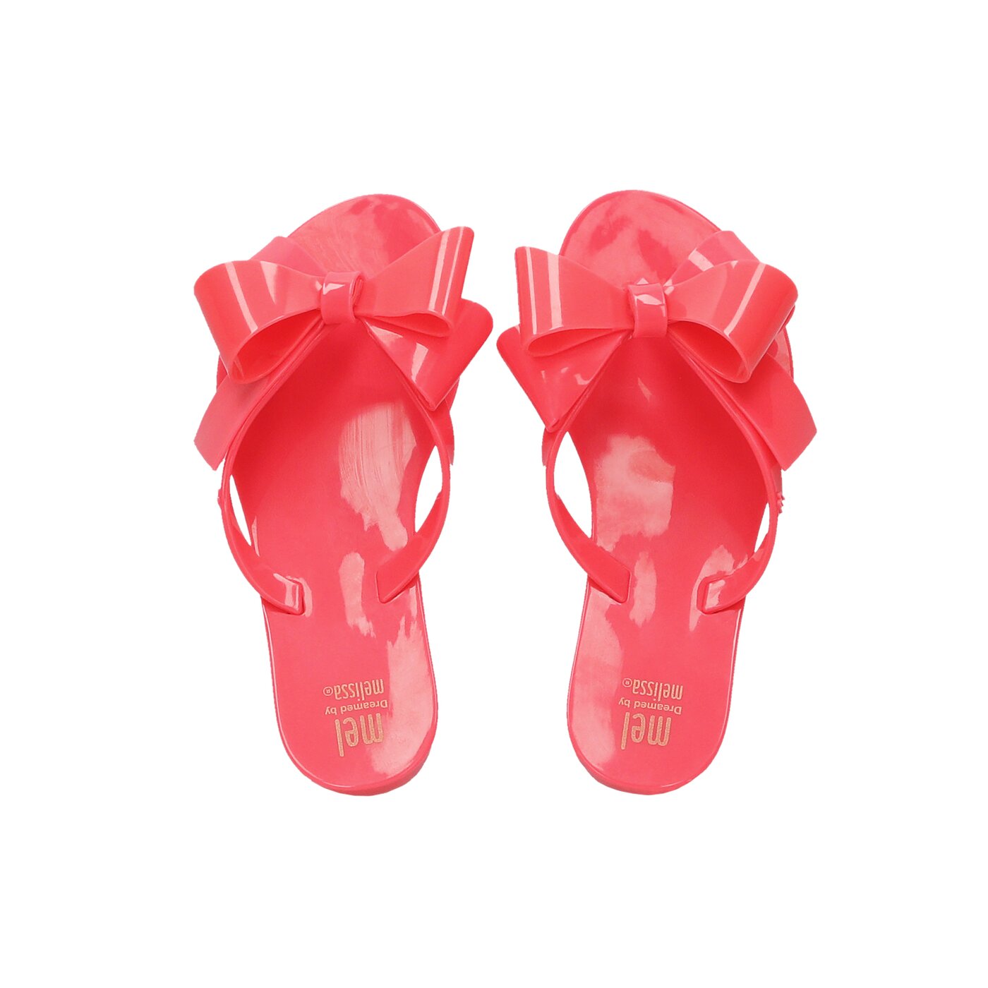 Dziecięce sandały / klapki MELISSA MEL HARMONIC BOW III INF 3187106709 kolor różowy