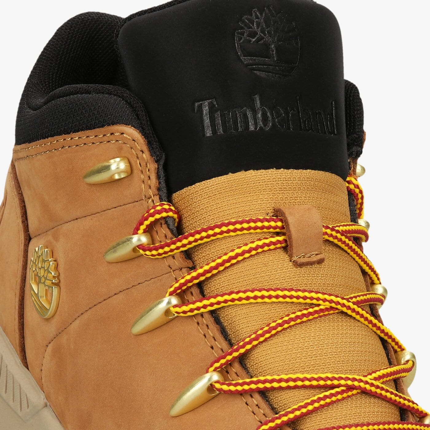 Dziecięce buty outdoor / trekkingowe TIMBERLAND SPRINT TREKKER MID tb0a2g8k2311 kolor żółty