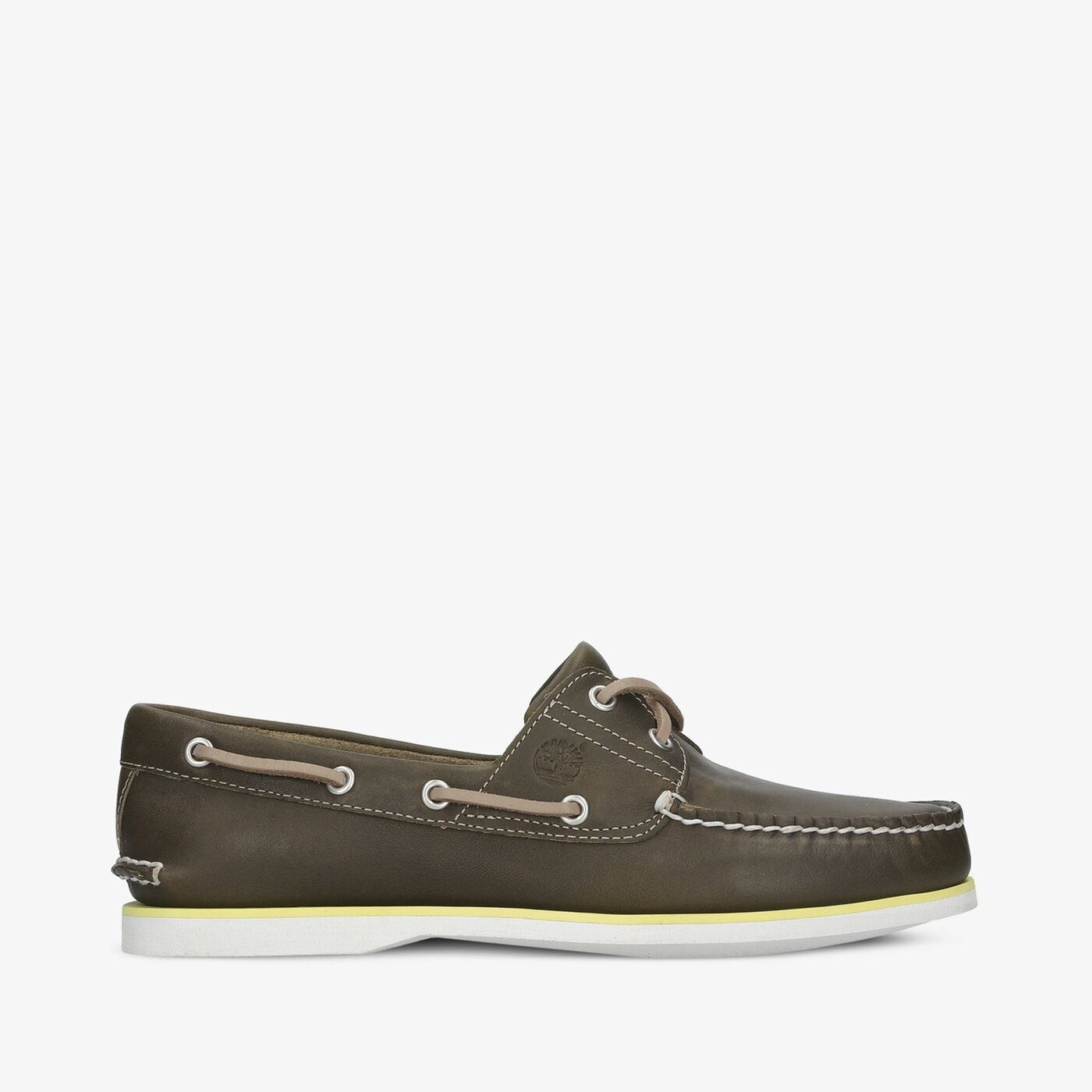 Męskie mokasyny TIMBERLAND CLASSIC BOAT 2 EYE tb0a418hbw01 kolor khaki