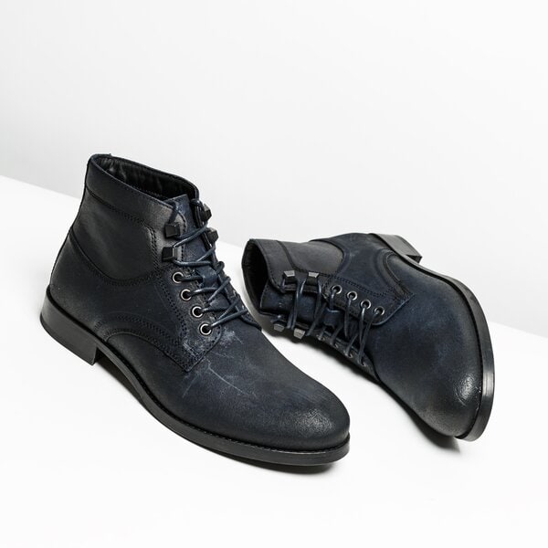 Męskie buty za kostkę TOMMY HILFIGER JAMIE 2C em0em00140006 kolor granatowy