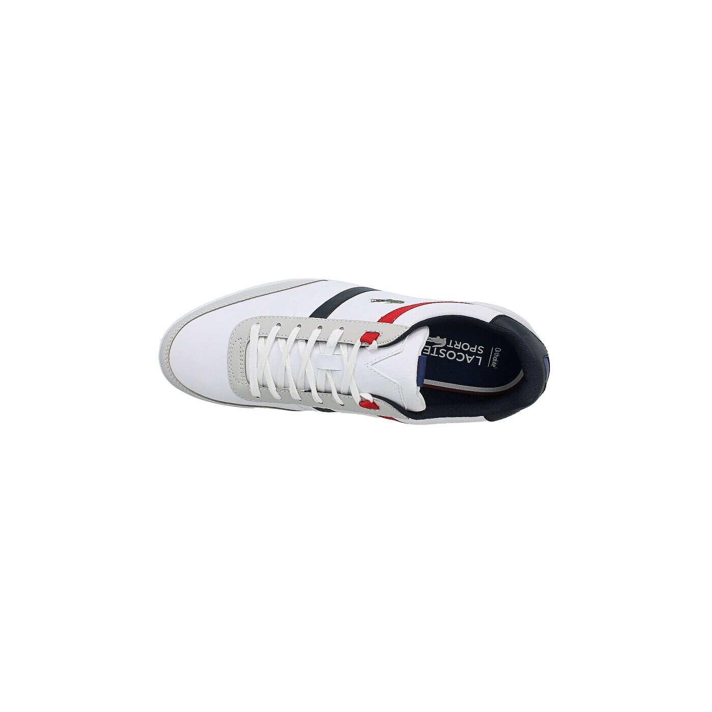 Męskie sneakersy (buty) LACOSTE GIRON TCL  730spm001421g kolor biały