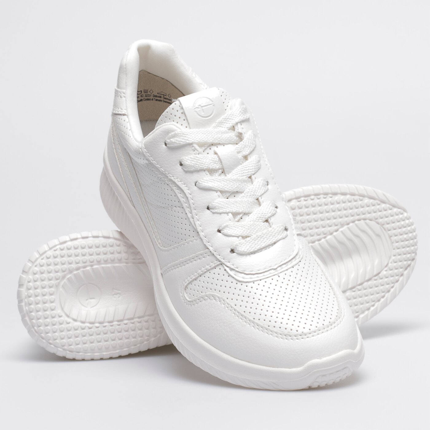 Damskie sneakersy (buty) TAMARIS SNEAKERS 2374628156 kolor biały