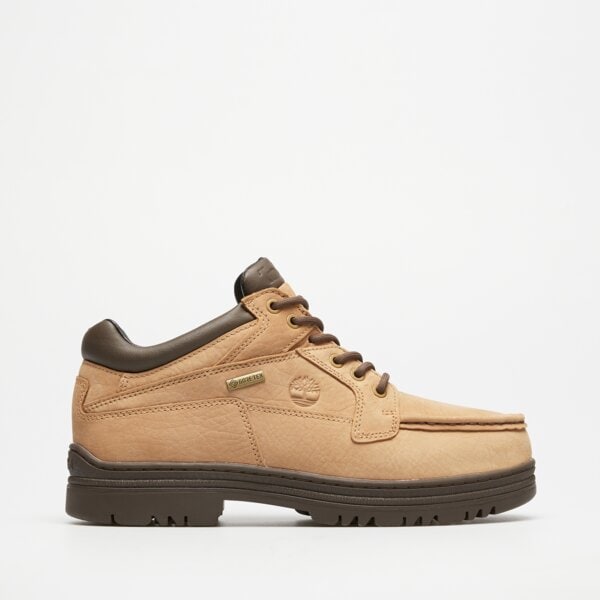 Męskie buty za kostkę TIMBERLAND HERITAGE MID LACE GTX BOOT tb0a2ju5afh1 kolor beżowy
