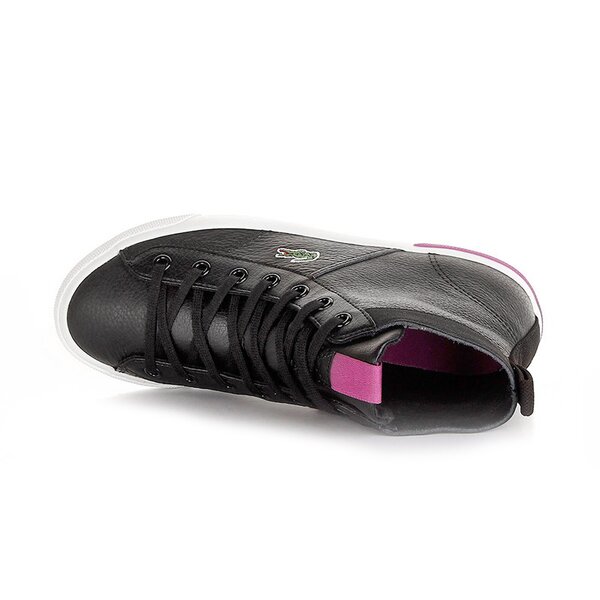 Damskie trampki LACOSTE RAMER HI CRE 725spw1127n94 kolor czarny