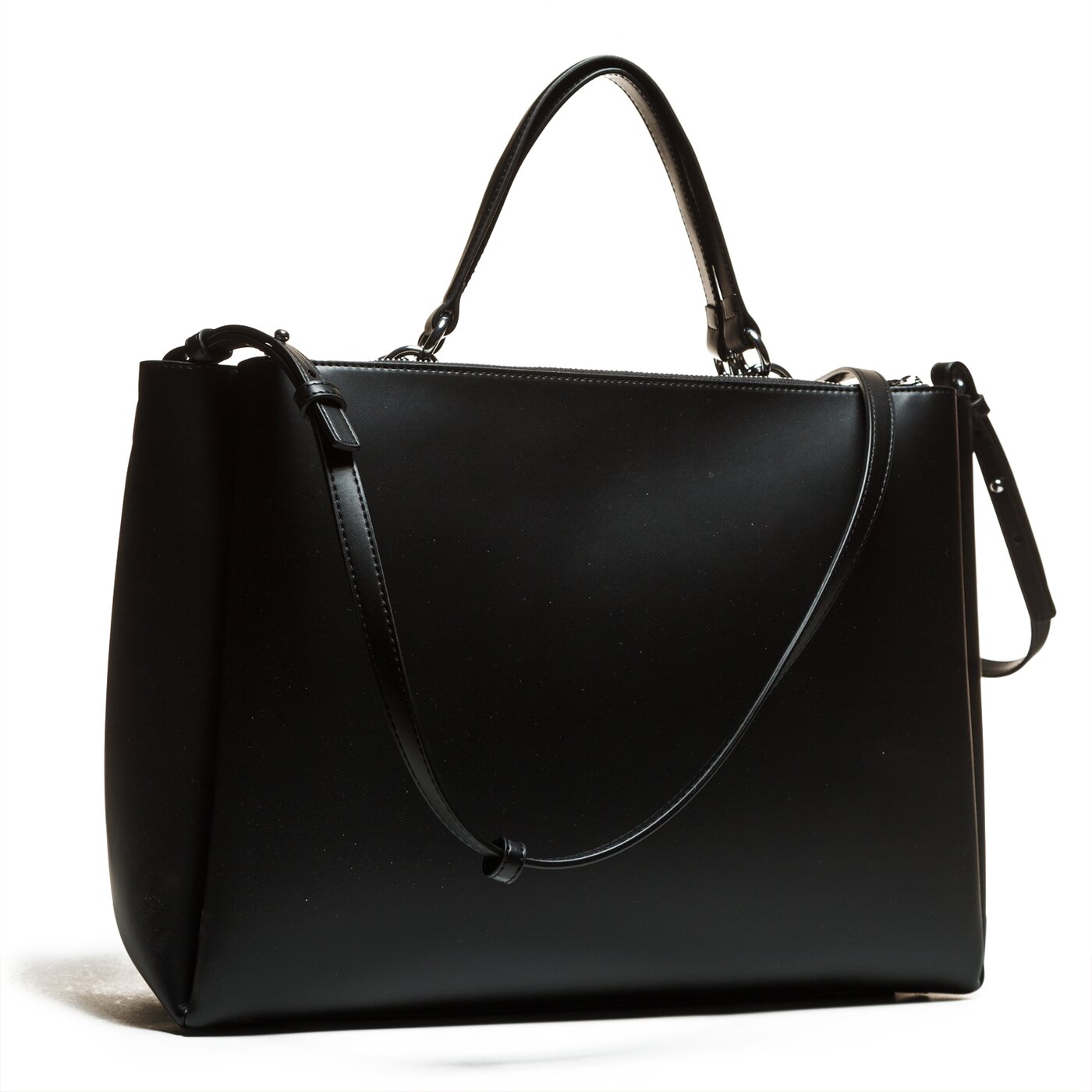 Damska torebka TOMMY HILFIGER TOREBKA EFFORTLESS TOMMY SATCHEL aw0aw05676002 kolor czarny