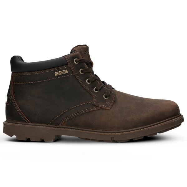 Męskie buty za kostkę ROCKPORT RGD BUC WP BOOT v81617 kolor brązowy