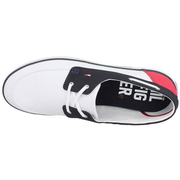 Męskie trampki TOMMY HILFIGER HARLOW 4D fm56820926100 kolor biały