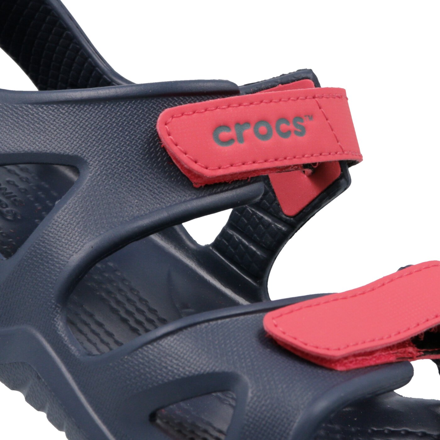 Dziecięce sandały / klapki CROCS SWIFTWATER RIVER SANDAL K 2049884bak kolor granatowy