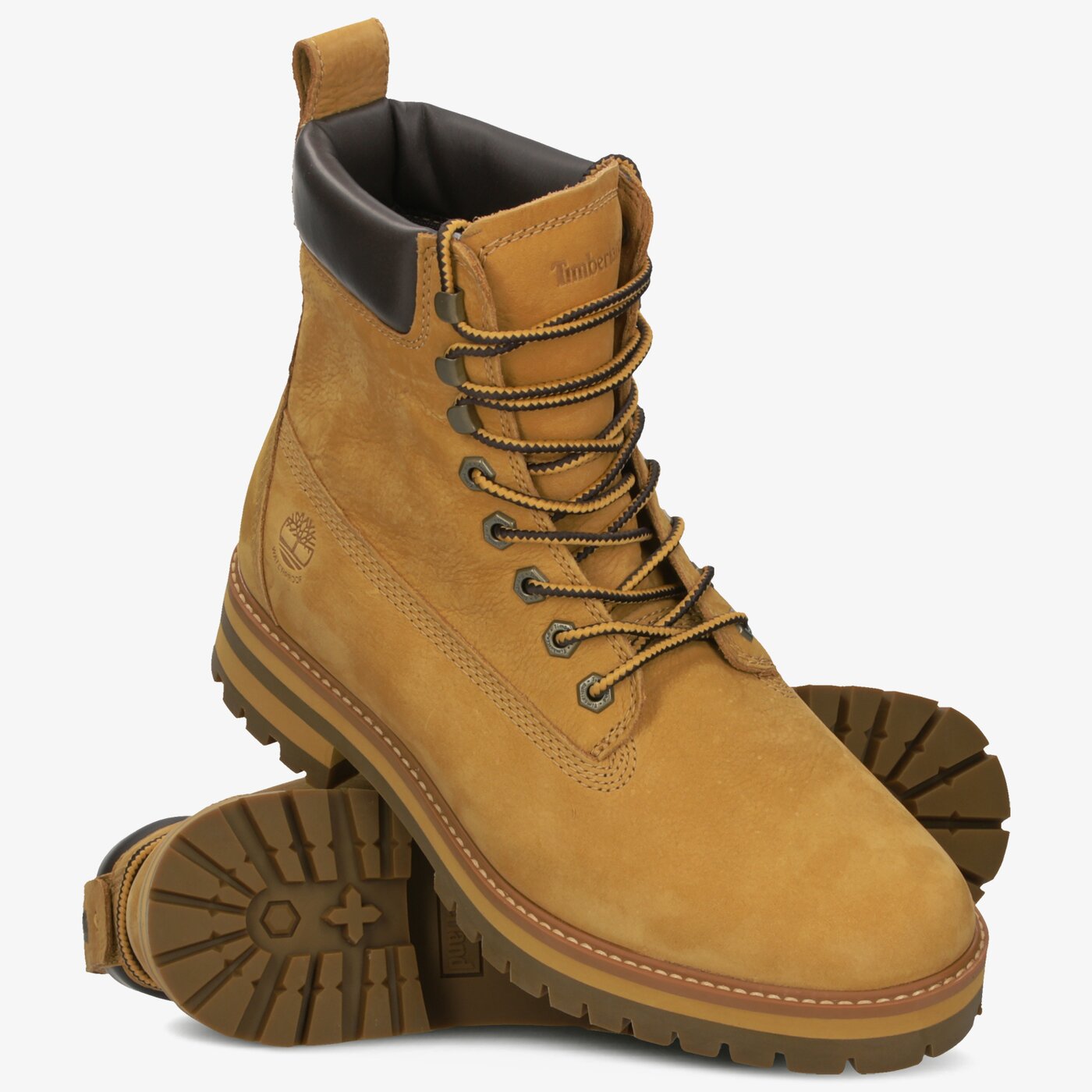 Męskie buty za kostkę TIMBERLAND COURMA GUY BOOT WP tb0a27xw7631 kolor brązowy