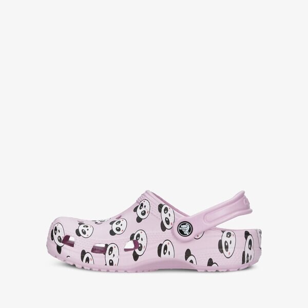 Dziecięce sandały / klapki CROCS CLASSIC PANDA PRINT CLOG K 2069996gdk kolor różowy