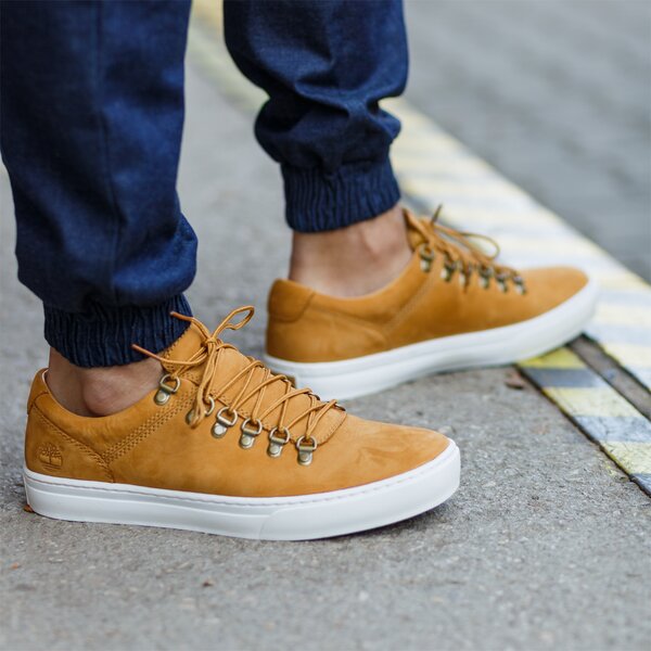 Męskie trampki TIMBERLAND ADV 2.0 CUPSOLE ALPINE OXFORD INE OX tb0a195m2311 kolor żółty