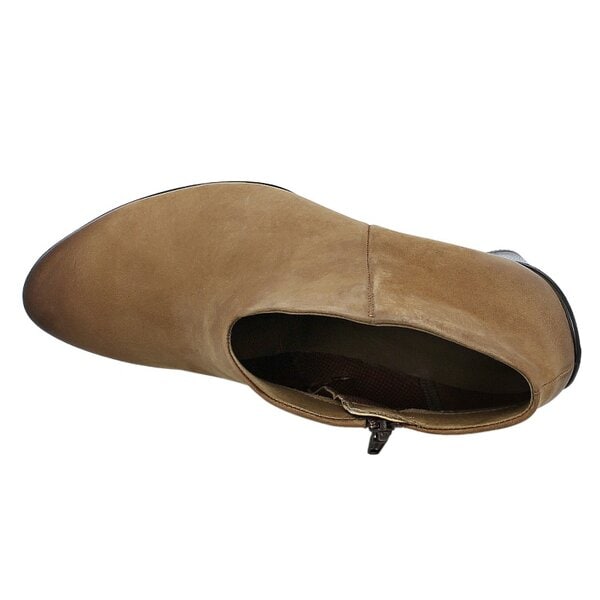 Damskie botki / sztyblety ECCO SCULPTURED 75 24275302034 kolor beżowy