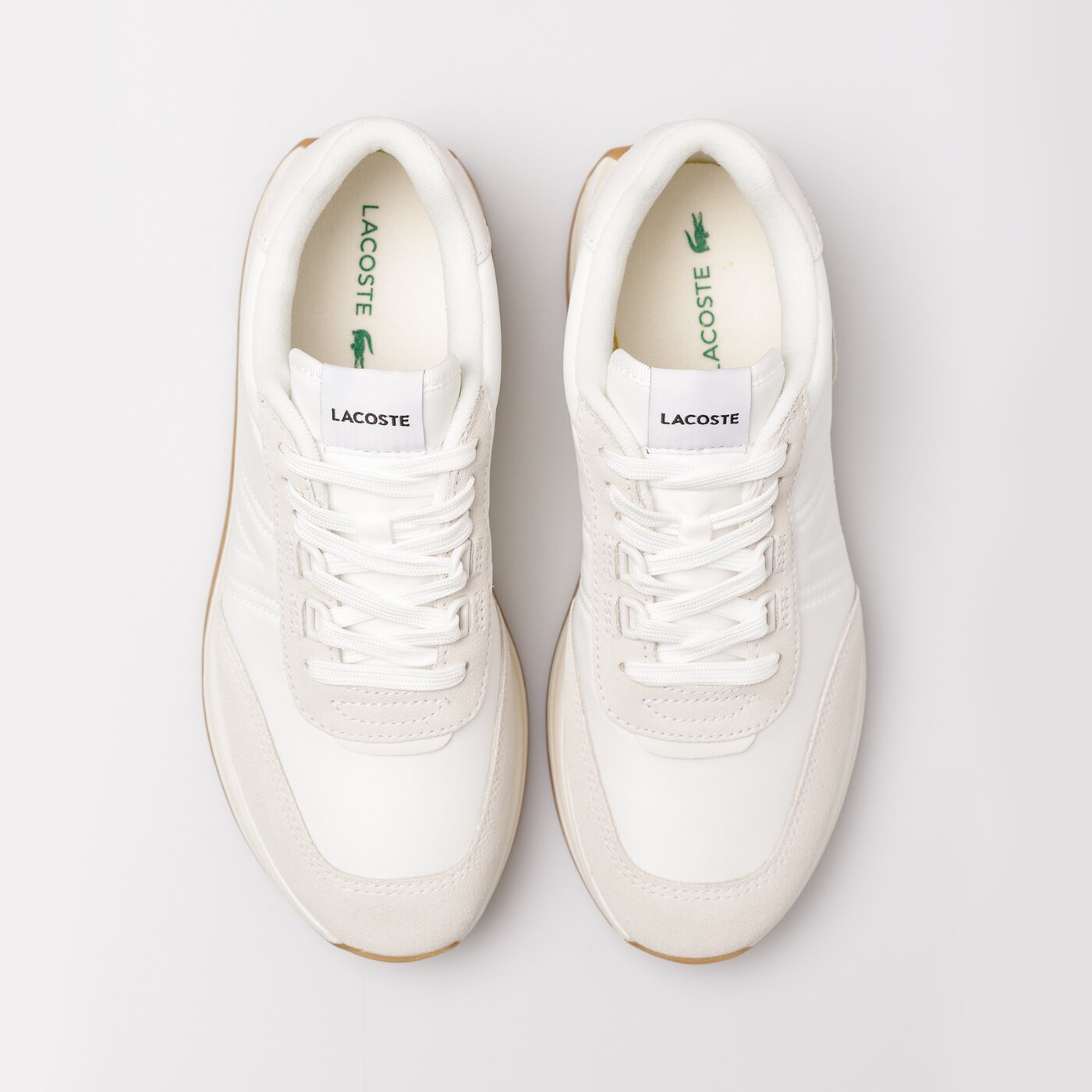 Damskie sneakersy (buty) LACOSTE L-SPIN 0922 1 SFA 743SFA006021G 743sfa006021g kolor biały