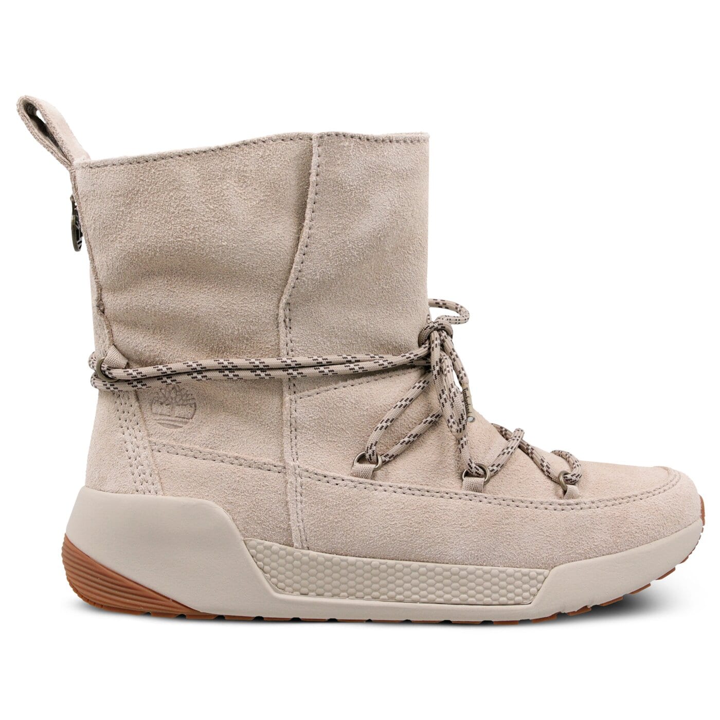 Damskie śniegowce TIMBERLAND KIRI UP HIKER W/FAUX FUR a1sm5 kolor szary