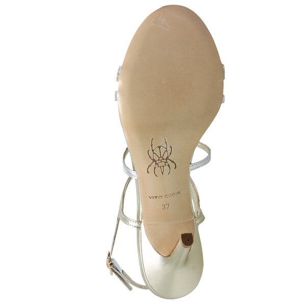 Damskie sandały BALDOWSKI BY ZIEŃ SANDAŁY NA SZPILCE z00039/3436/s01 kolor srebrny