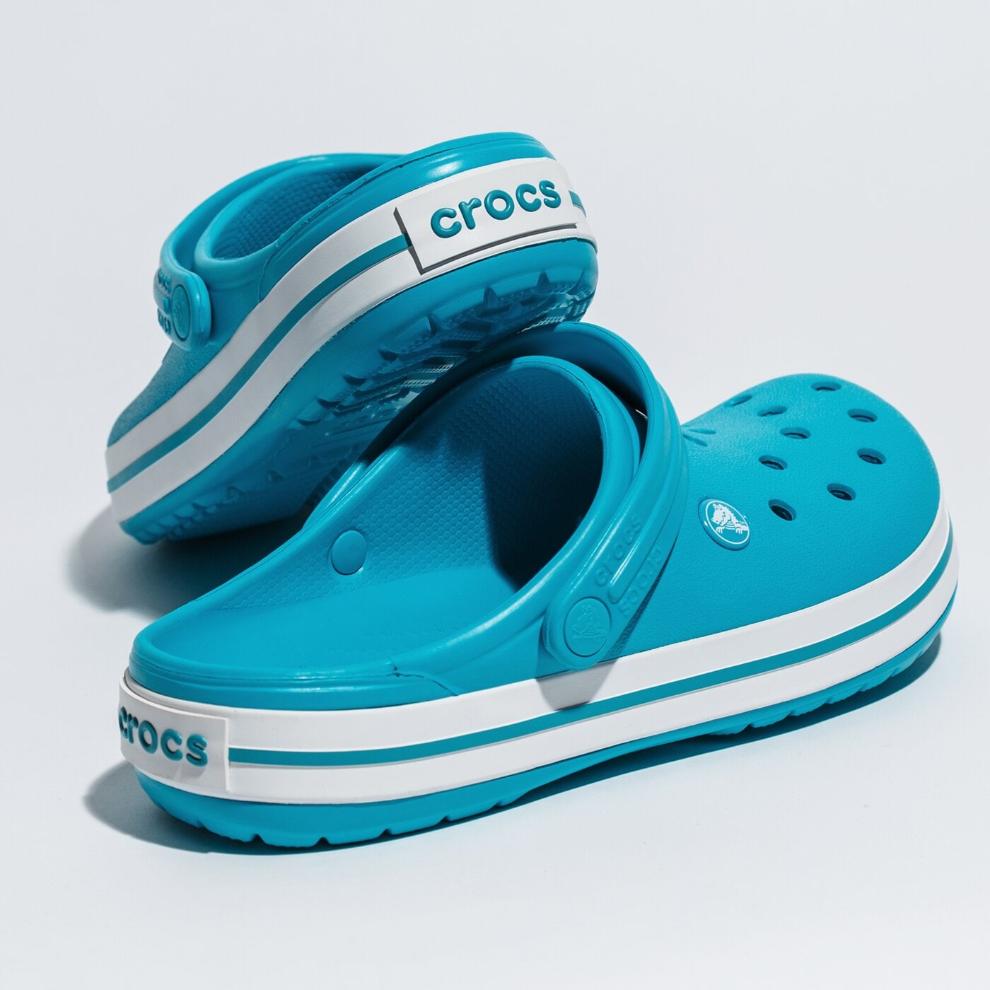 Damskie sandały CROCS CROCBAND 11016-4sl kolor niebieski