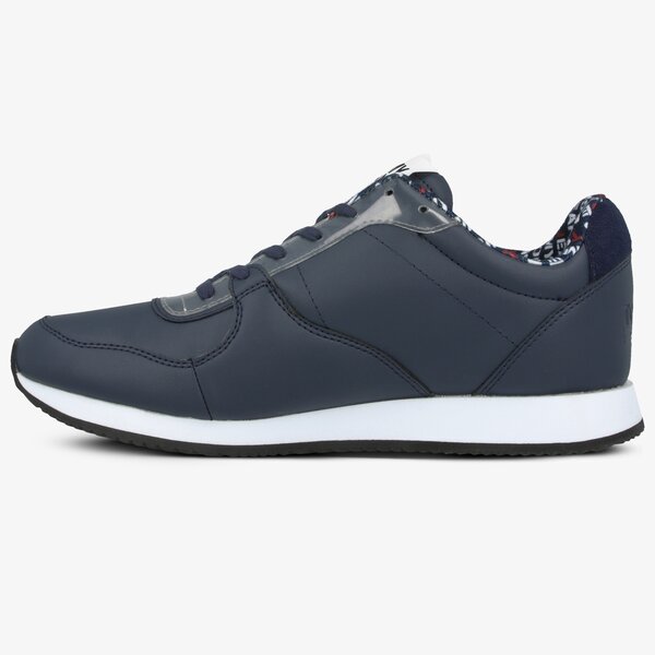 Męskie sneakersy (buty) TOMMY HILFIGER CASUAL TOMMY JEANS SNEAKER em0em00372cbk kolor granatowy