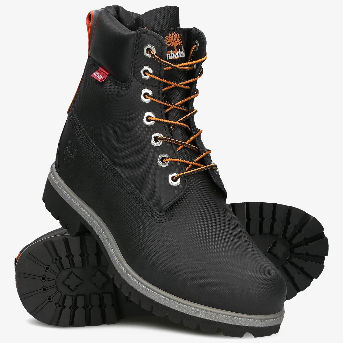Męskie buty za kostkę TIMBERLAND HELCOR 6" PREM RUBBER CUP BT  tb0a2nay0011 kolor czarny